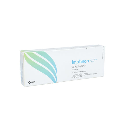 Das Produktfoto zeigt Implanon Nxt 68mg Implantat Z.Subkutanen Anwendung (1 stk) PZN 01175598