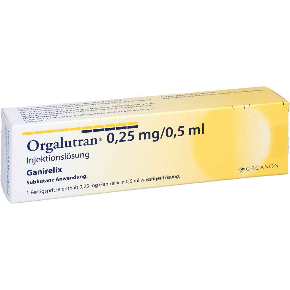 Orgalutran 0,25 Mg/0,5 Ml Inj.-Lsg.I.E.Fertigspr. (1X1 stk)