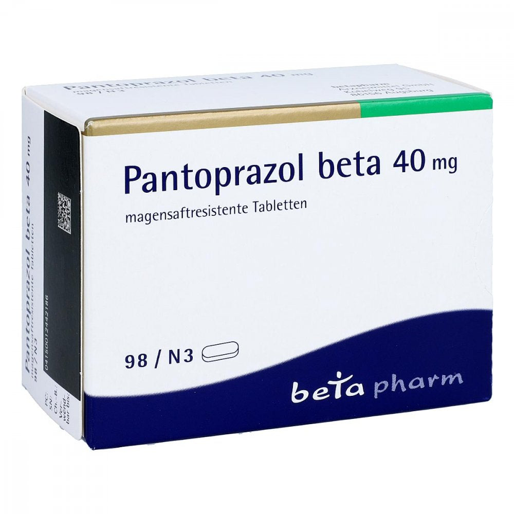 Pantoprazol Beta 40 Mg Magensaftres.Tabletten (98 stk)
