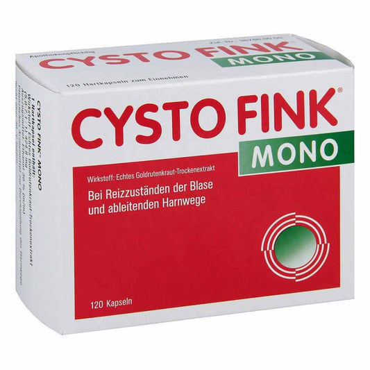 Das Produktfoto zeigt Cysto Fink Mono Kapseln (120 stk) PZN 01267739