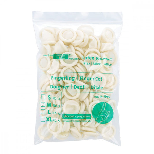 Fingerling Latex Gr.3 Medium (100 stk)