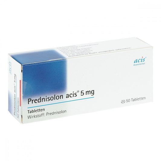 Prednisolon Acis 5 Mg Tabletten (50 stk)