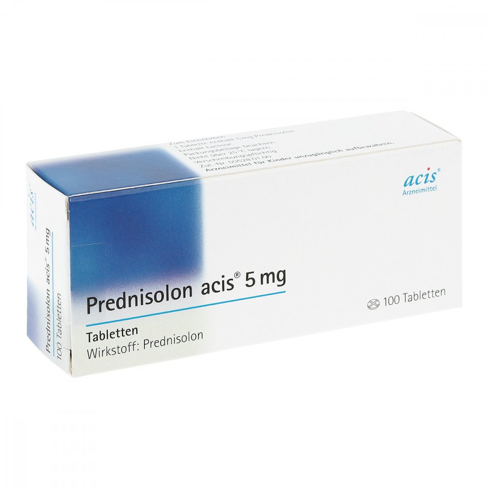 Prednisolon Acis 5 Mg Tabletten (100 stk)