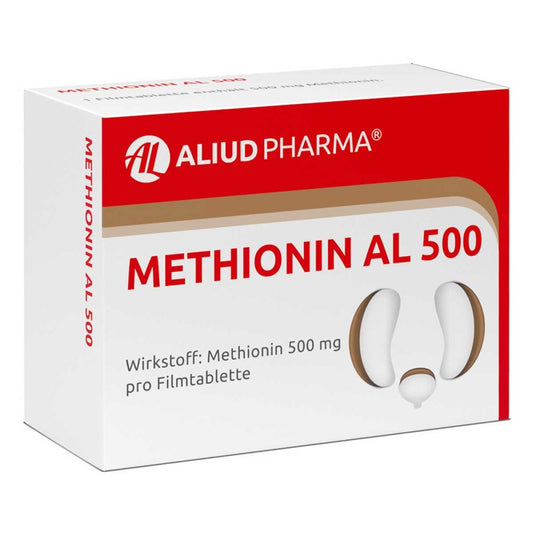 Methionin Al 500 Filmtabletten (100 stk)