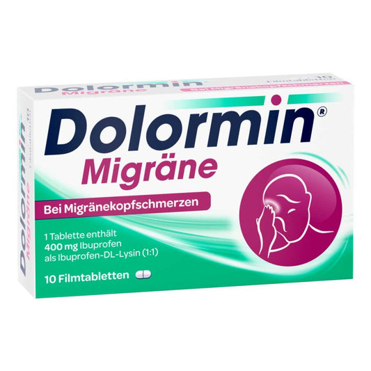 Dolormin Migräne Filmtabletten (10 stk)