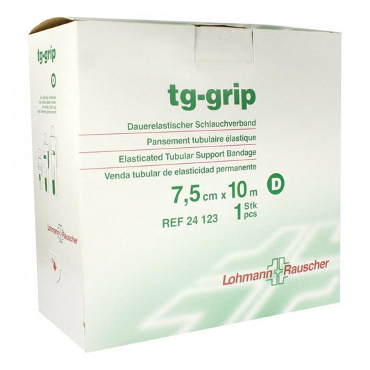 Das Produktfoto zeigt Tg Grip Stütz Schlauchverband D 7,5 Cmx10 M (1 stk) PZN 01309395