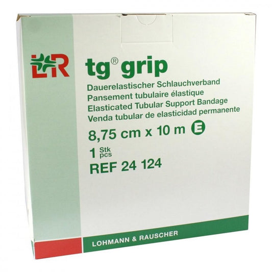 Das Produktfoto zeigt Tg Grip Stütz Schlauchverband E 8,75 Cmx10 M (1 stk) PZN 01309403
