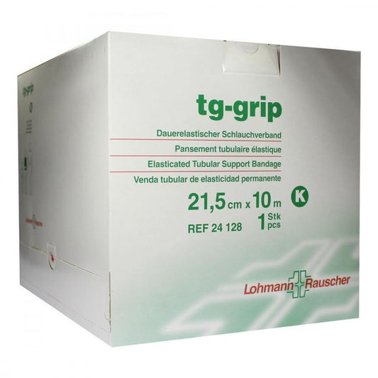 Das Produktfoto zeigt Tg Grip Stütz Schlauchverband K 21,5 Cmx10 M (1 stk) PZN 01309455