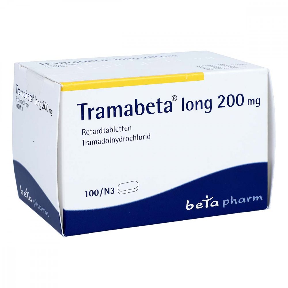 Tramabeta Long 200 Mg Retardtabletten (100 stk)