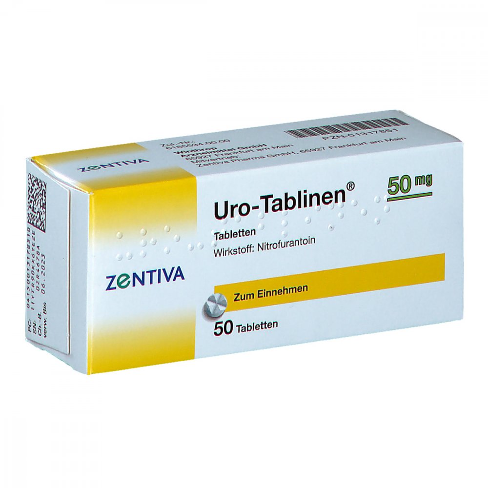 Das Produktfoto zeigt Uro Tablinen Tabletten (50 stk) PZN 01317851