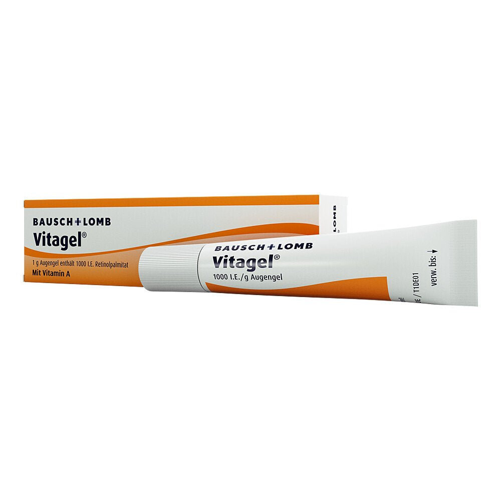 Das Produktfoto zeigt Vitagel Augengel (10 g) PZN 01318170