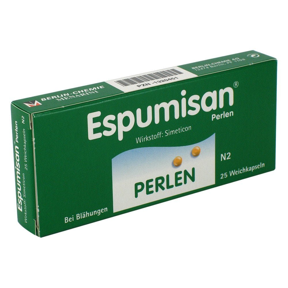 Espumisan Perlen 40 Mg Weichkapseln (25 stk)