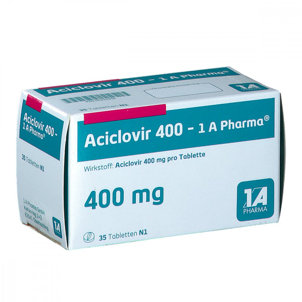 Aciclovir 400-1a Pharma Tabletten (35 stk)