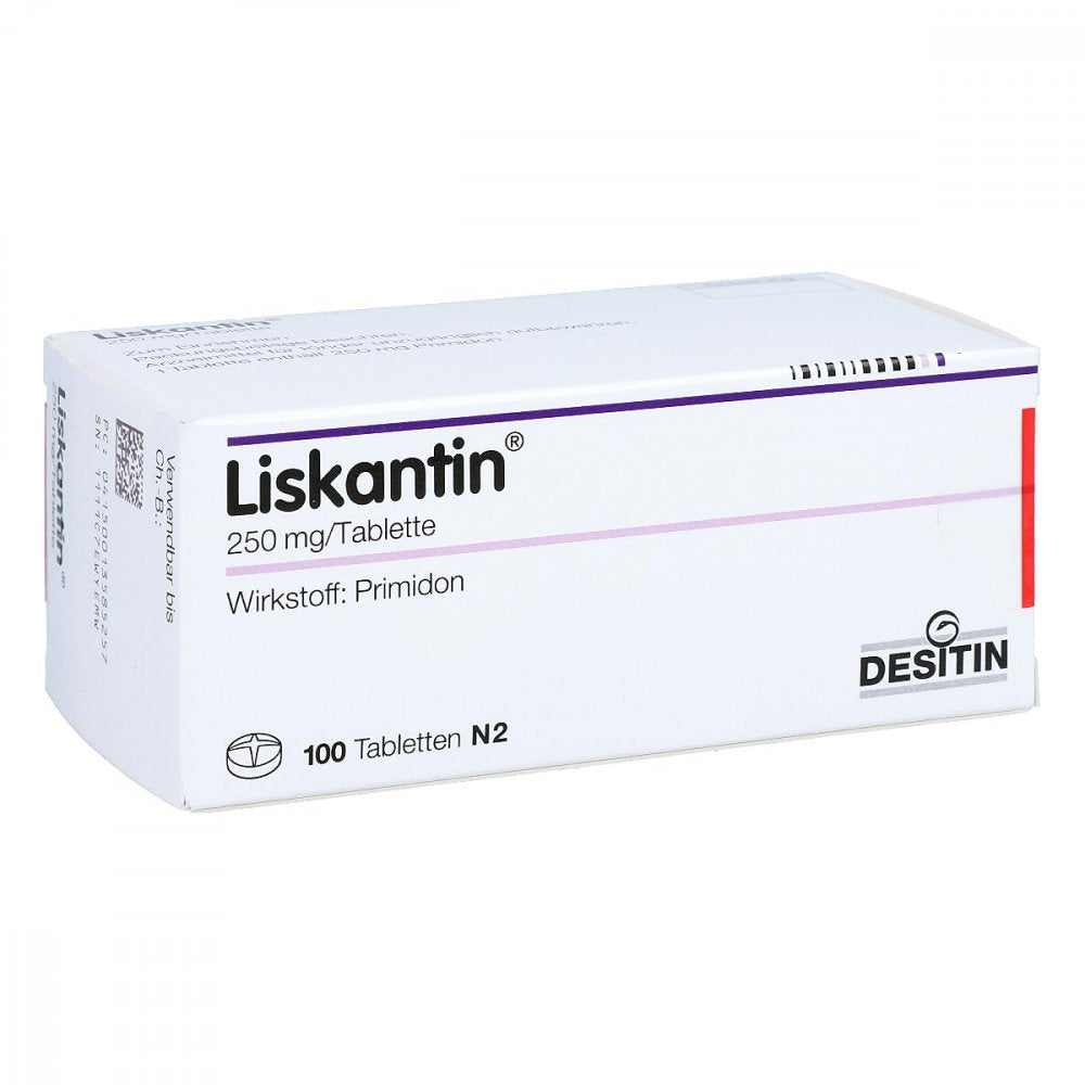 Das Produktfoto zeigt Liskantin Tabletten (100 stk) PZN 01358525
