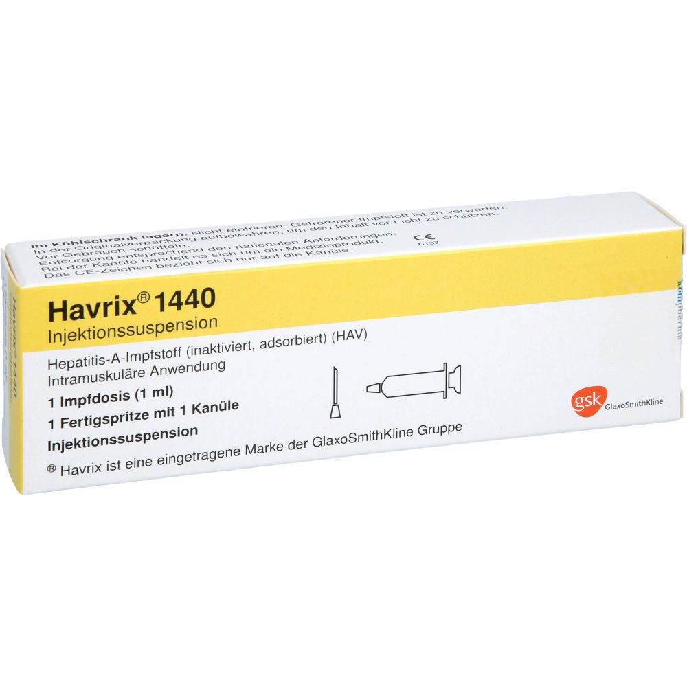 Havrix 1440 Impfdosis Inj.-Susp.I.E.Fertigspritze (1 stk)