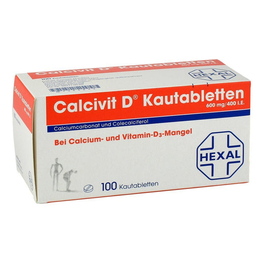 Das Produktfoto zeigt Calcivit D Kautabletten (100 stk) PZN 01364833