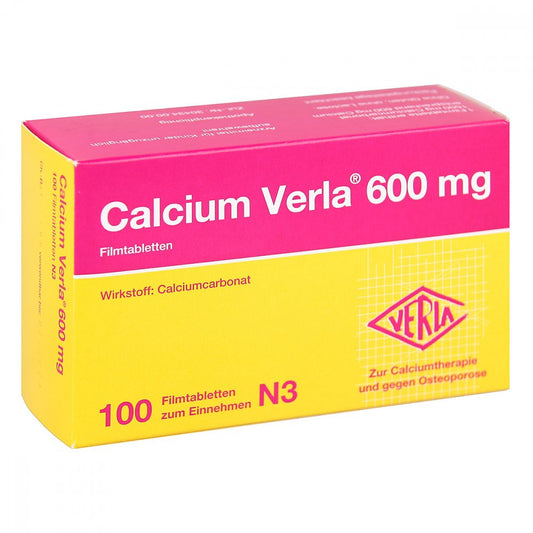 Calcium Verla 600 Mg Filmtabletten (100 stk)