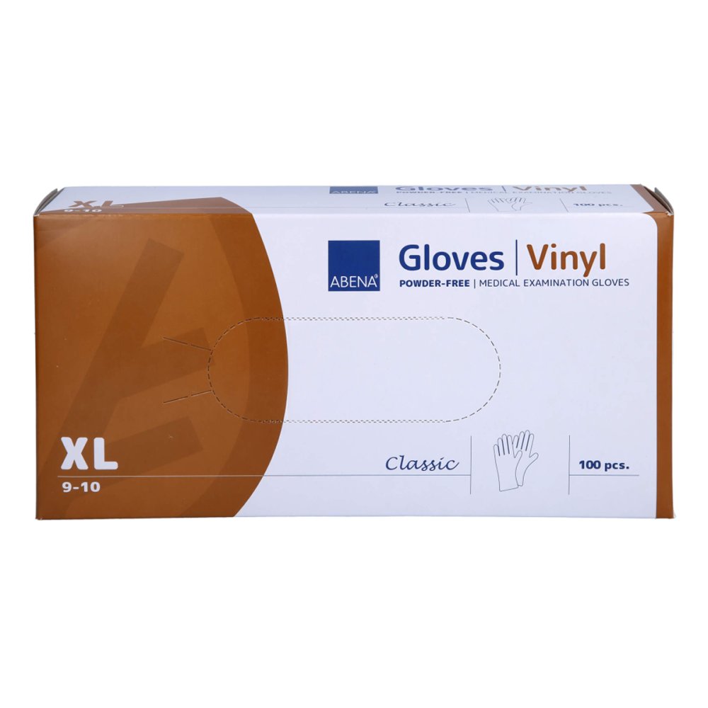 Vinyl Handschuhe Puderfrei X-Large (100 stk)