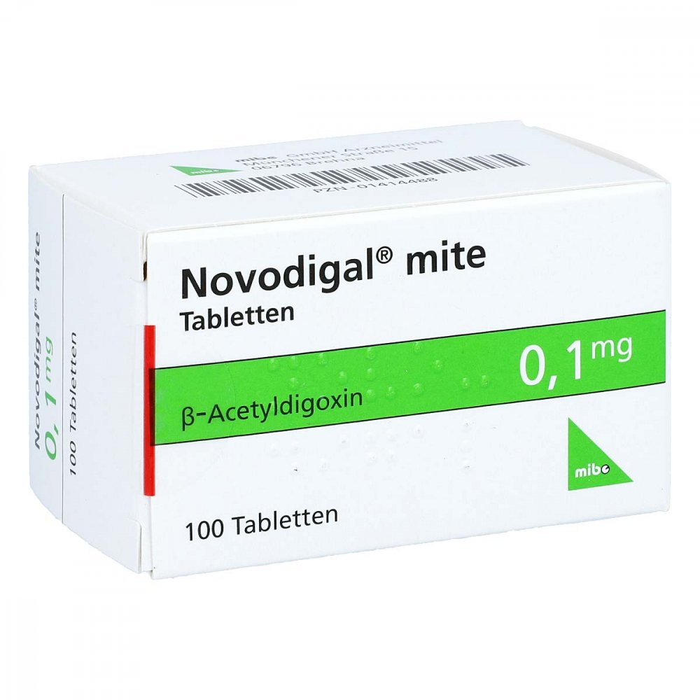 Novodigal Mite Tabletten (100 stk)