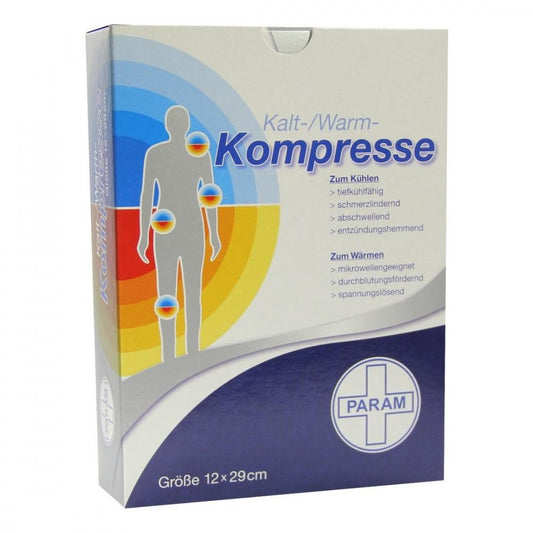 Das Produktfoto zeigt Kalt-Warm Kompresse 12x29 Cm (1 stk) PZN 01417854