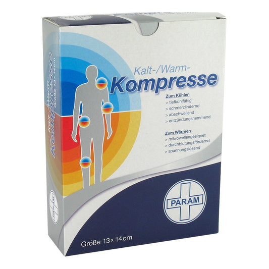 Das Produktfoto zeigt Kalt-Warm Kompresse 13x14 Cm (1 stk) PZN 01417860