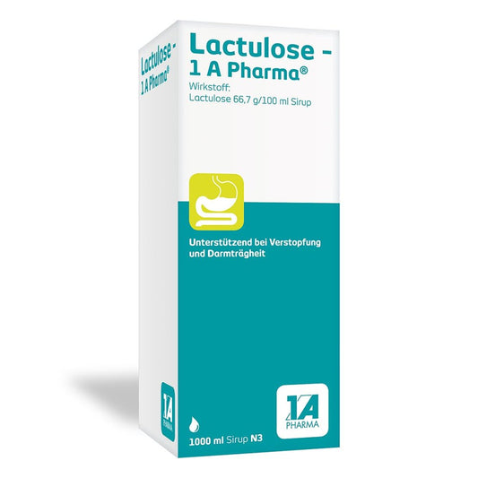 Lactulose-1a Pharma Sirup (1000 ml)