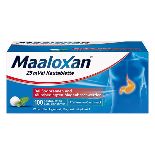 Maaloxan 25 Mval Kautabletten (100 stk)