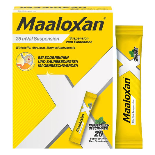 Maaloxan 25 Mval Suspension (20X10 ml)