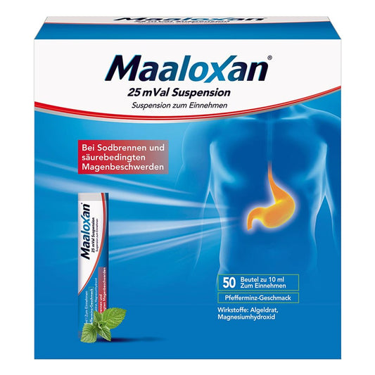 Maaloxan 25 Mval Suspension (50X10 ml)