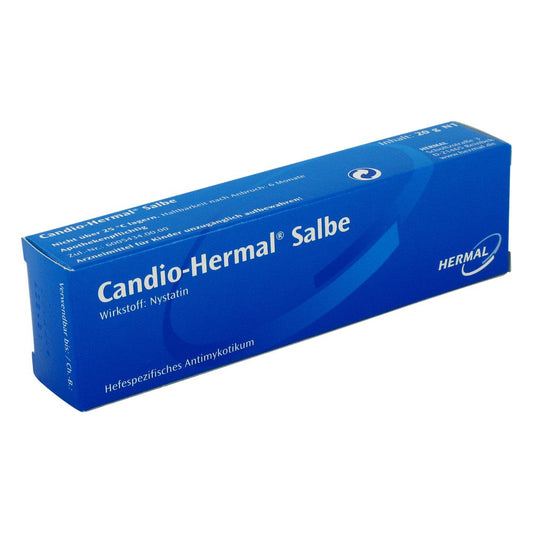Das Produktfoto zeigt Candio Hermal Salbe (20 g) PZN 01438000
