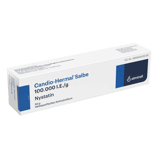 Das Produktfoto zeigt Candio Hermal Salbe (50 g) PZN 01438017