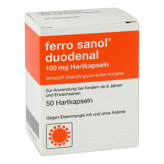Ferro Sanol Duodenal Hartkaps.M.Msr.Überz.Pell. (50 stk)