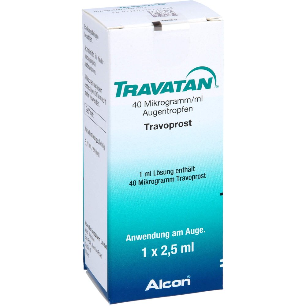 Travatan 40 Μg/Ml Augentropfen (2.5 ml)