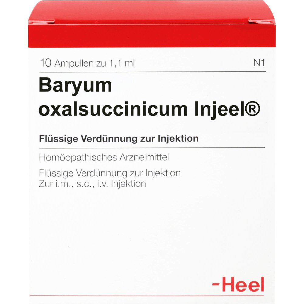 Baryum Oxalsuccinicum Injeel Ampullen (10 stk)