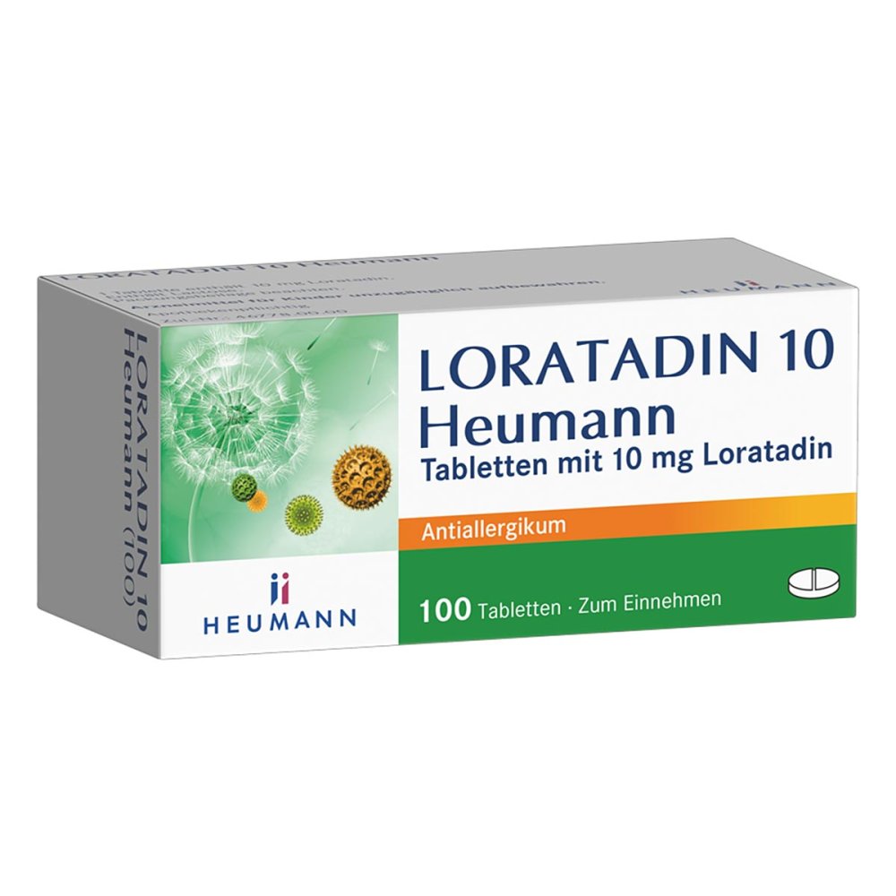 Loratadin 10 Heumann Tabletten (100 stk)