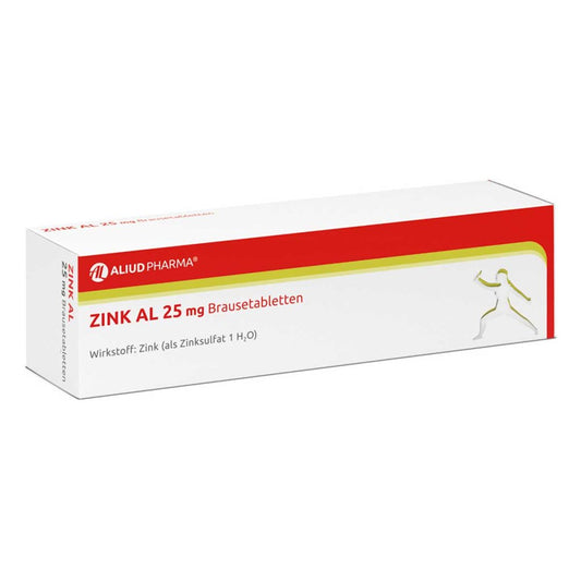 Zink Al 25 Mg Brausetabletten (40 stk)