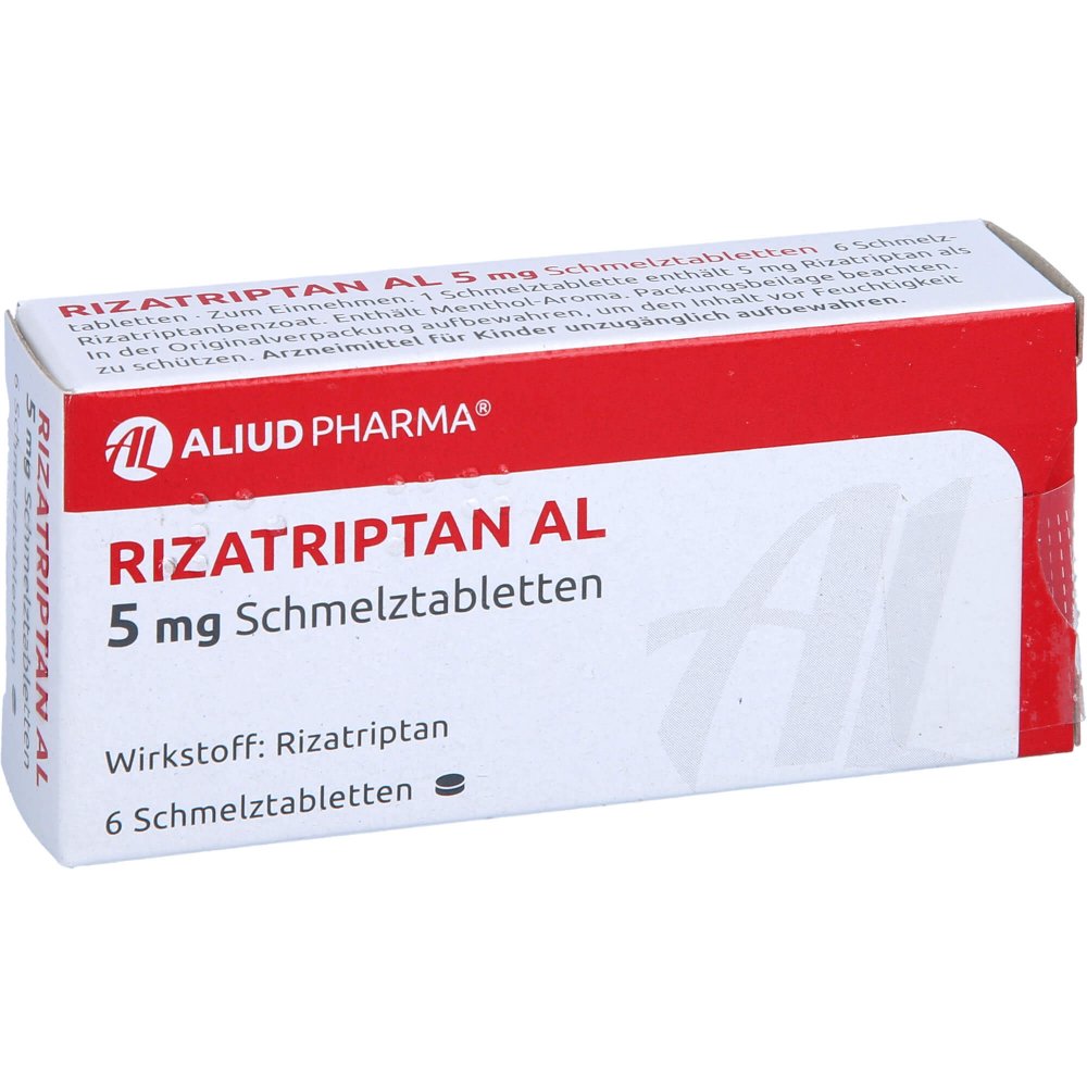 Rizatriptan Al 5 Mg Schmelztabletten (6 stk)