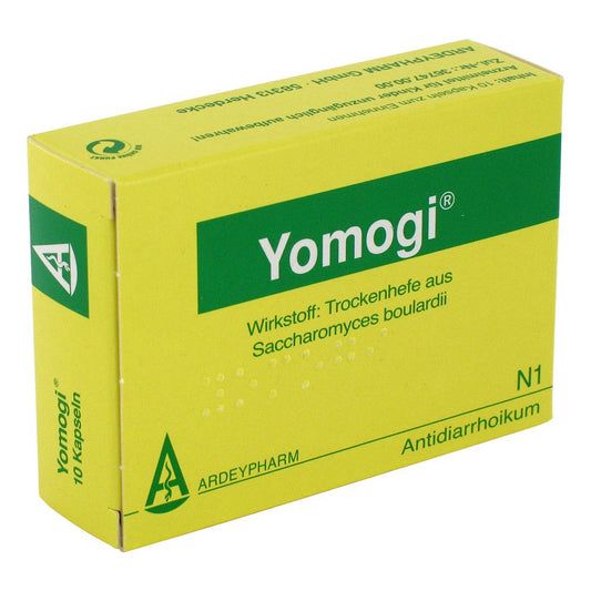 Das Produktfoto zeigt Yomogi Kapseln (10 stk) PZN 01499119