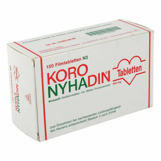Das Produktfoto zeigt Koro Nyhadin Filmtabletten (100 stk) PZN 01501431