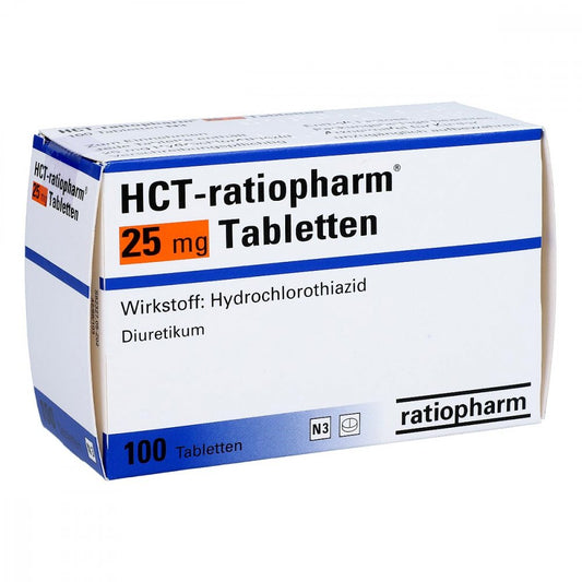 Hct-Ratiopharm 25 Mg Tabletten (100 stk)