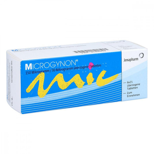 Microgynon 21 Überzogene Tabletten (6X21 stk)