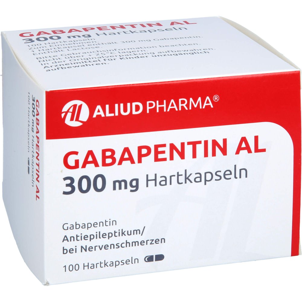 Das Produktfoto zeigt Gabapentin Al 300 Mg Hartkapseln (100 stk) PZN 01562929