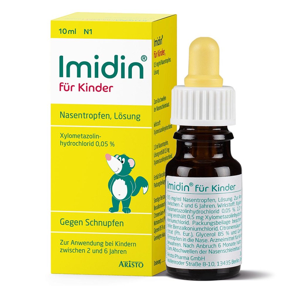 Imidin Nasentropfen Für Kinder (10 ml)