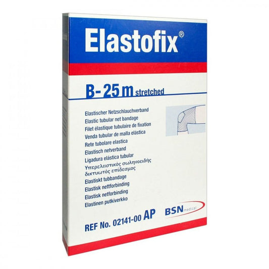 Das Produktfoto zeigt Elastofix Netzschlauchverband 25 M Gr.B 2141 (1 stk) PZN 01647608