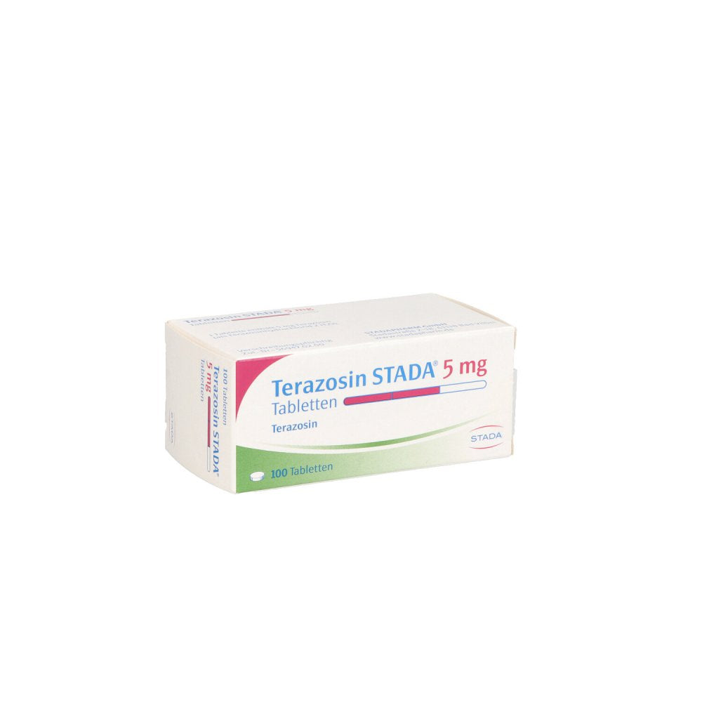 Das Produktfoto zeigt Terazosin Stada 5 Mg Tabletten (100 stk) PZN 01663895