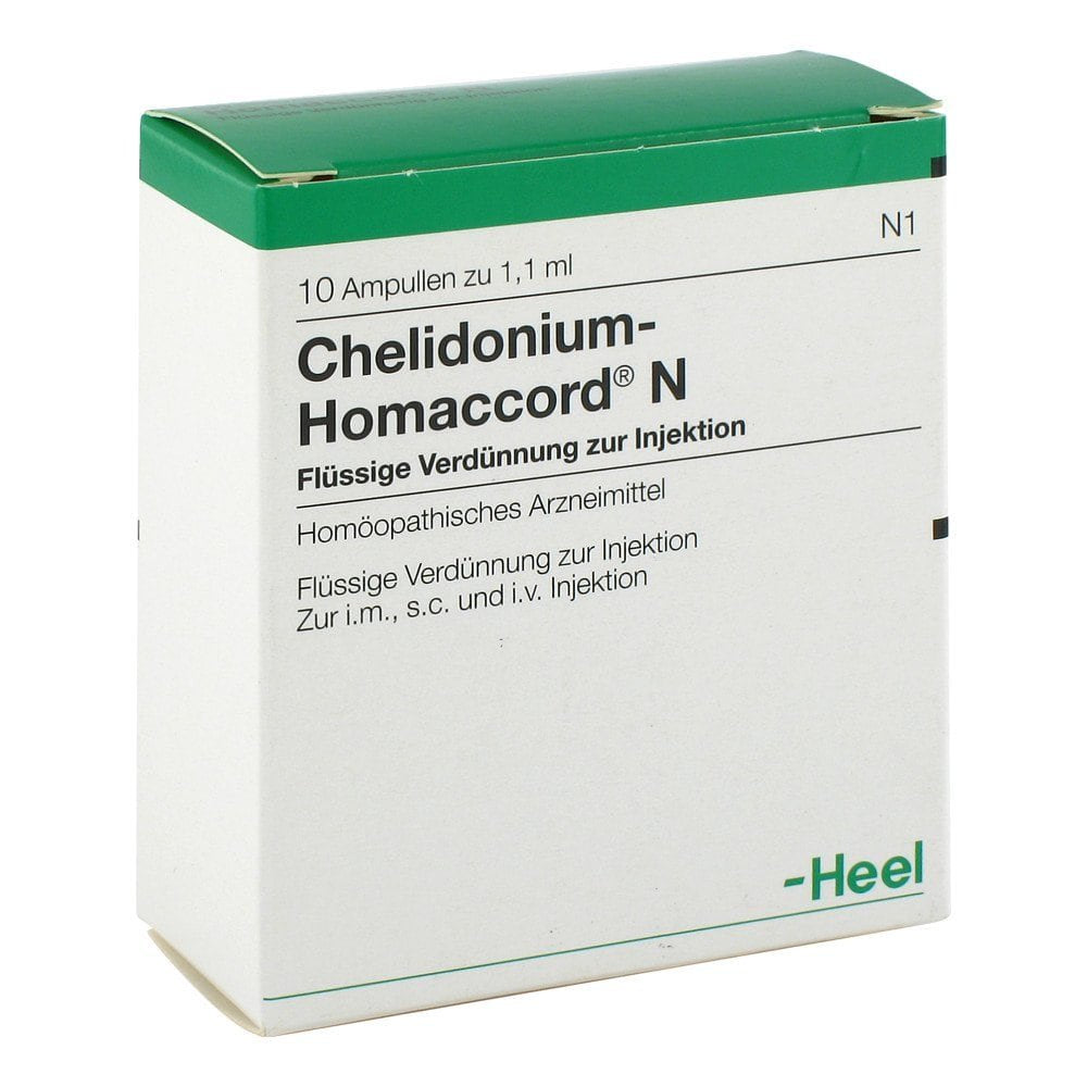 Chelidonium-Homaccord N Ampullen (10 stk)