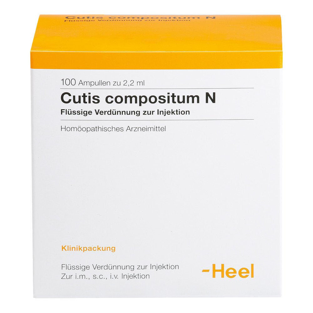 Das Produktfoto zeigt Cutis Compositum N Ampullen (100 stk) PZN 01675384
