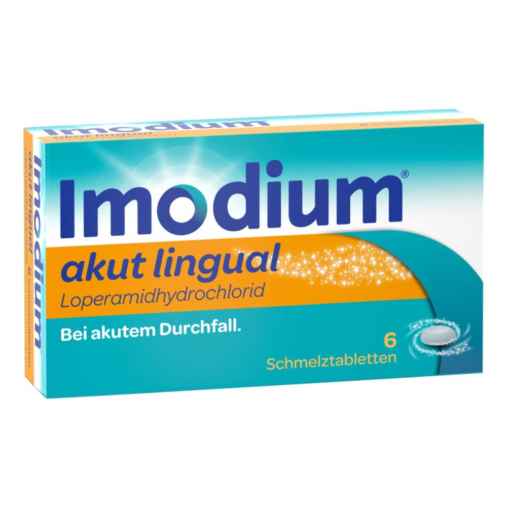 Imodium Akut Lingual Schmelztabletten (6 stk)