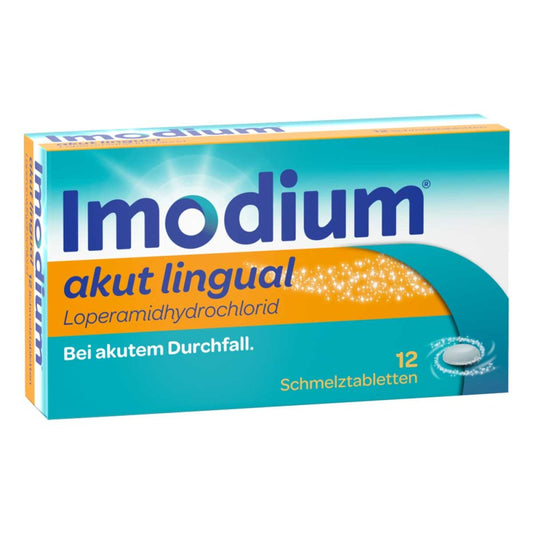 Imodium Akut Lingual Schmelztabletten (12 stk)