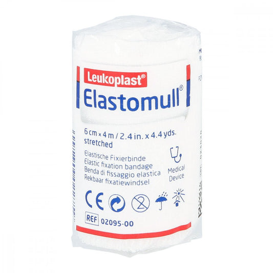 Das Produktfoto zeigt Elastomull 6 Cmx4 M Elast.Fixierb.2095 (1 stk) PZN 01698534